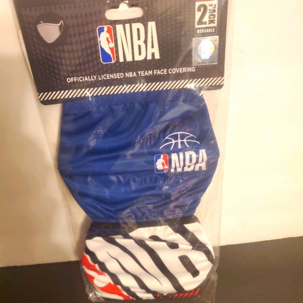 NBA officially licensed face masks(2 pack)